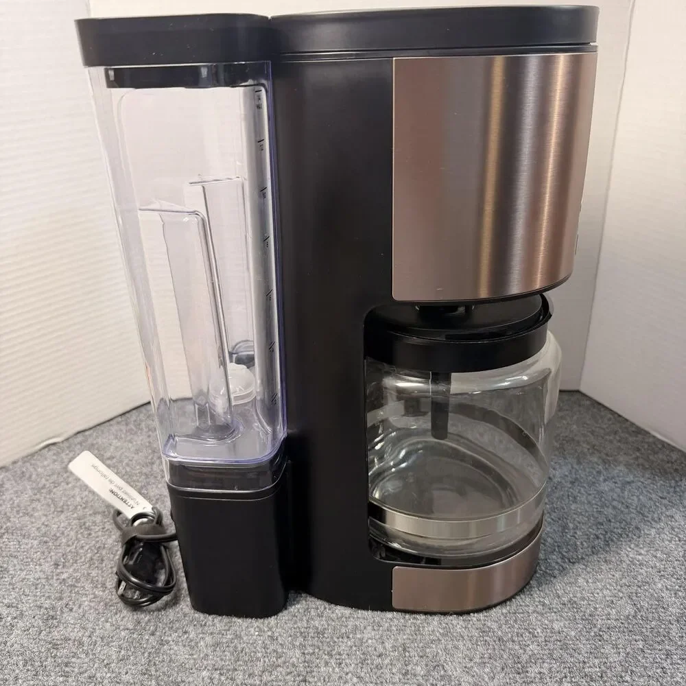 Ninja 14 Cup Programmable Coffee Maker DCM201CP Black Glass Carafe Filter